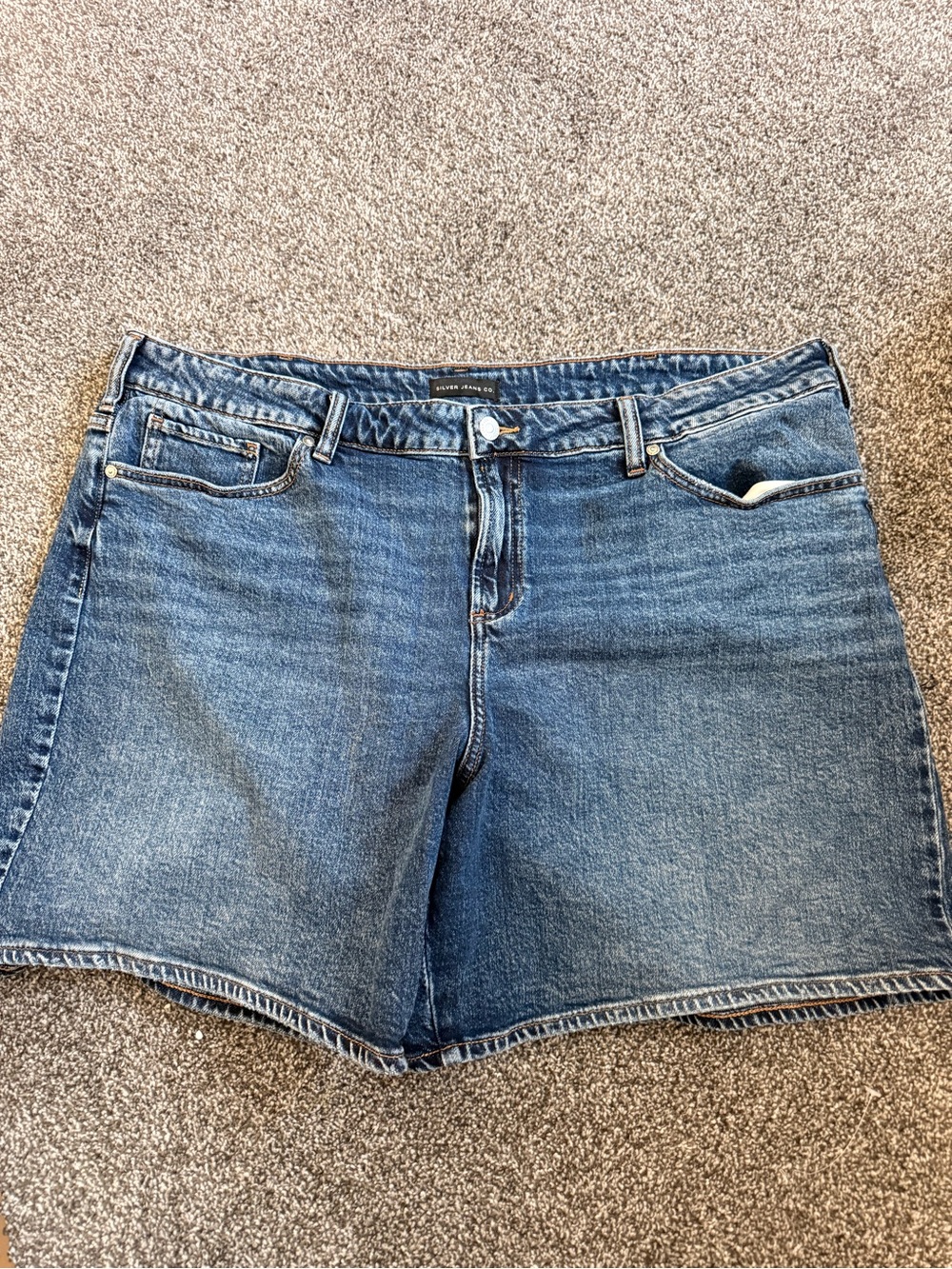 Silver Jeans Medium Wash Denim Shorts